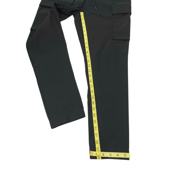 Kenneth Cole Cargo Joggers Pants Mens Large Black Stretch Slim Fit Athletic - Picture 12 of 12